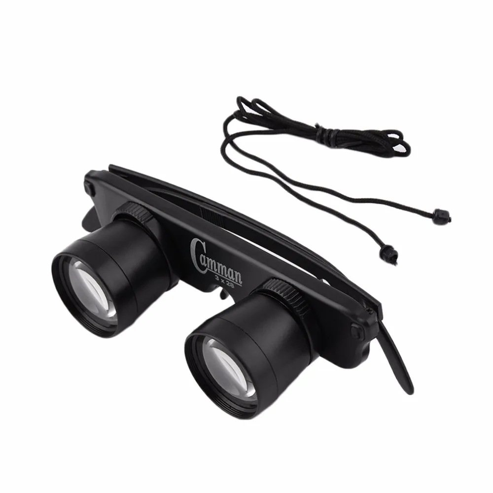 Portable Fishing 3x28 Magnifier Glasses Outdoor Optics