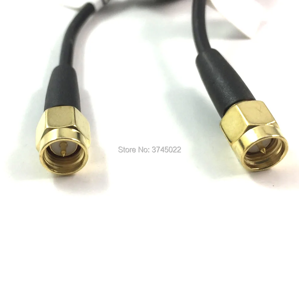 Антенна для шкафа 28dbi с двумя разъемами Sma 1575 42 МГц GPS Gsm 150 см кабель RG174