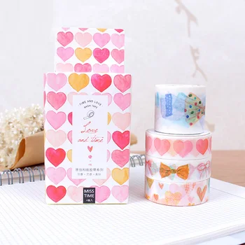 

4pcs/sets decoration scrapbooking planner masking tape adhesive tape stationery adhesive tape decorative sealing