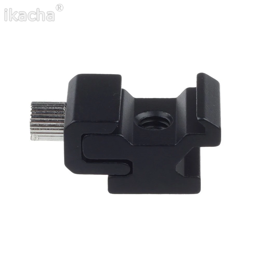 Hot Shoe Flash Bracket Camera Metal Cold Shoe Mount Adapter 1/4 Tripod Screw for Light Stand Tripod Holder camera bracket,camera mount bracket