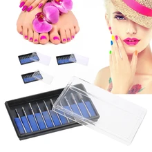 10 шт. Вольфрамовая сталь дизайн ногтей шлифовальный полировальный гравировальный резак инструмент аксессуар