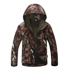 Tactical Gear Soft Shell Camouflage Outdoor Jacket Men Army Waterproof Hunting Clothes Sport Windbreaker Military Jacket