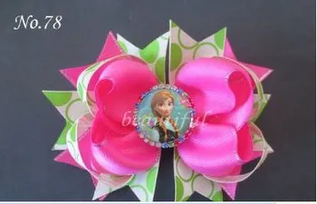 

16pcs Free Shipping 5.5''Inch Cartoon Romantic Ribbon Hair Bows ,Boutique HairBows/Hairclips,Girls' Hair Accessories