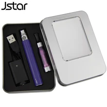 500 шт/партия Jstar CE5 эго наборы электронная сигарета 650 мАч 900 мАч 1100 мАч эго батарея ce5 Атомайзеры алюминиевый корпус смешанные цвета доступны