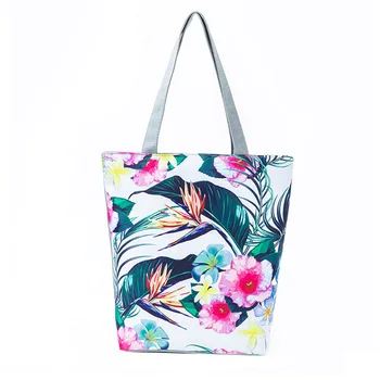 

Fashion new Women bag cartoon prints zipper canvas Women shoulder bag crossbody bag large capacity casual Women handbags bag
