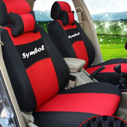 Автомобильный чехол для защиты сидений, подходит для volkswagen eos, аксессуары для интерьера, сетчатый чехол для сиденья, черный чехол для сидений, поддержка - Название цвета: red