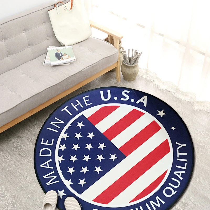 USA carpet of the national flag carpet living room carpet coffee table