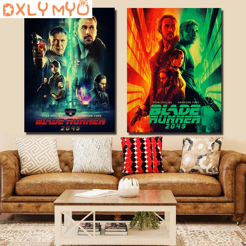 

New Arrive Diamond Painting Movie Blade Runner 2049 Retro Poster Prints Full DIY 5d Diamond Embroidery Cross Stitch Home Decor