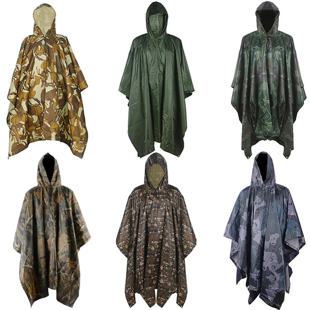 

Outdoor Sports Hiking Raincoat Men Waterproof For Cycling Riding Hiking Hunting Camping Windproof Mat Men Women\\'s Raincover
