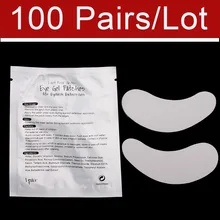 100 pairs/Bag Eye Pad For Eyelashes Extensions Eye Patches Eye Pad Gel Makeup and Accessories 100 pairs/Bag Eye Pad For Eyelashes Extensions Eye Patches Eye Pad Gel Makeup and Accessories