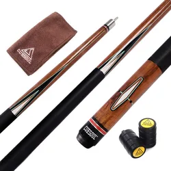 CUESOUL Center Jointed Pool Cue Billiard Cue, 58 Inch 21 Oz with 13mm Cue Tip Joint Protector