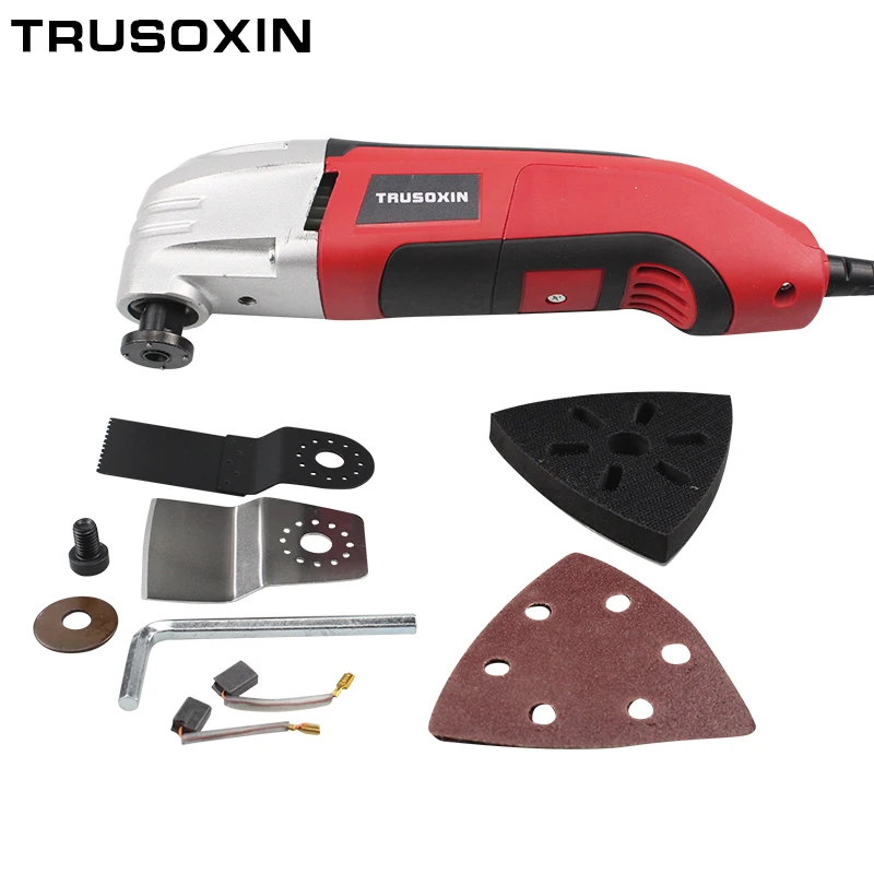 

Power electric Tools Multifunction Finisher Home Planer Cutter Trimmer Woodworking Oscillating Tools Shovel Swing Tool