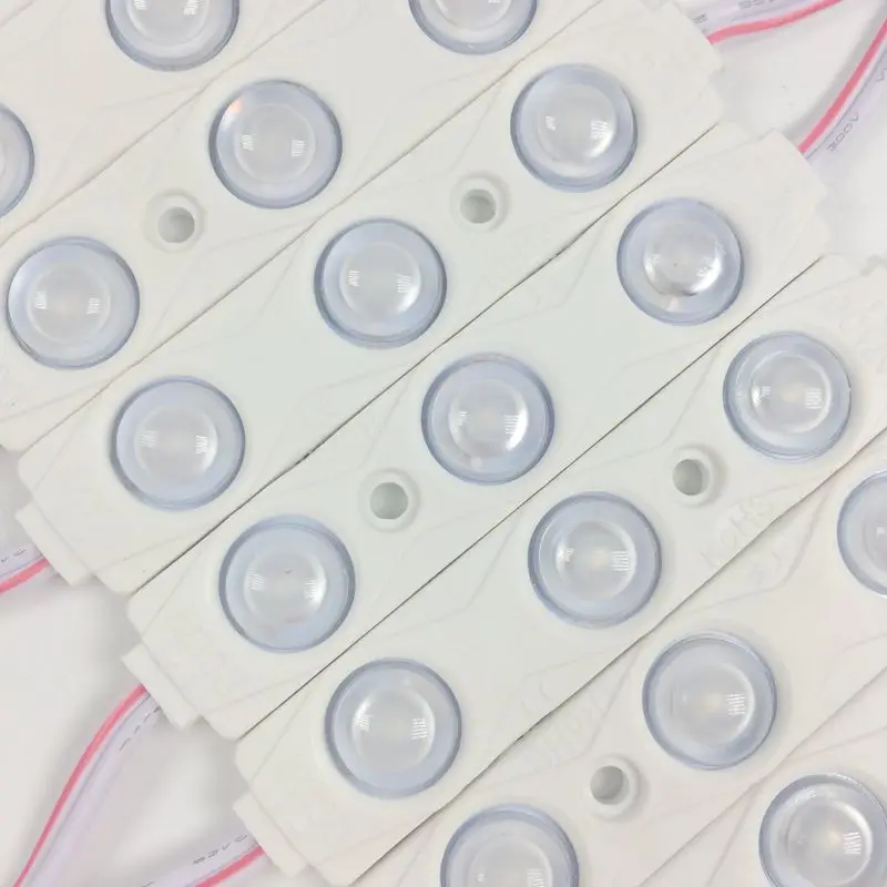 

1500pcs/lot Constant Current SMD 2835 3 Leds 1.5W Injection LED Module Lens 160 Degree 12V Waterproof Advertising Light Lamp