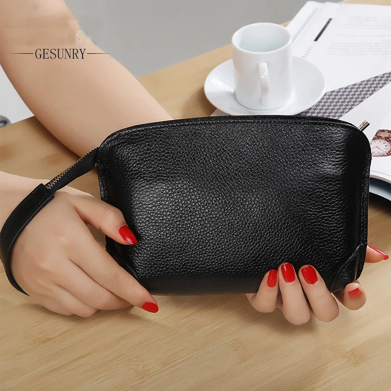 melhor Bolsa da moeda da menina Arco Shell Genuínos das Mulheres de Couro Pequena Mudança Bolsa Feminina Saco Cluth Titulares de Cartão Para O Telefone