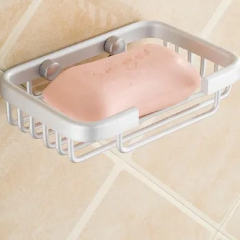 

Space aluminum soap box Soap net Soap dish holder Soap tray bathroom accessories