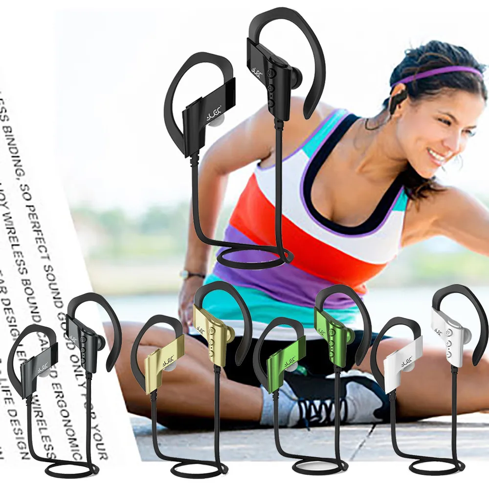 

2019 Bluetooth Headphone Sport Wireless Bluetooth 4.1 Sweatproof Gym Headset Stereo Headphone Lightweight Earphone