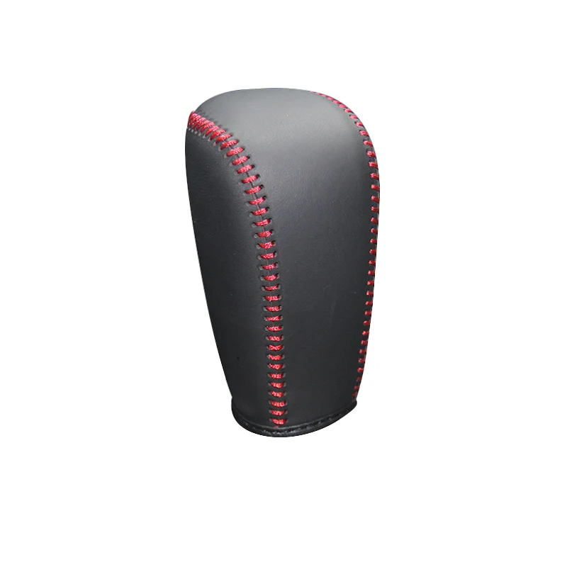 Heated Genuine Leather shift knob cover For Toyota Land Cruiser AT car