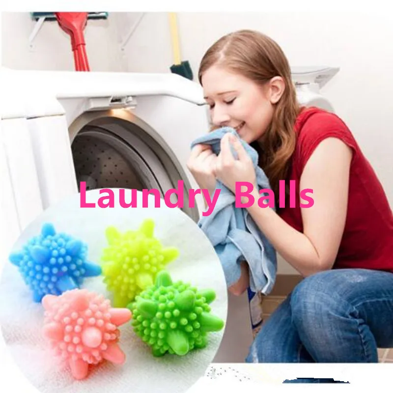 2pcs/lot Fashion Magic Laundry Balls Practical Bra Washer Laundry Wash Ball Bubble Machine