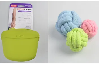 

Pets Dog Spree sets food field Training Bag + chew balls toys puppy training tools for your lovely pets free shipping