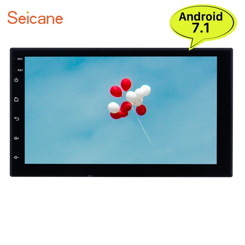 

Seicane Android 7.1 7" 2 Din Universal Car Radio GPS Multimedia Player Head Unit For TOYOTA Nissan Kia RAV4 FJ CRUISER ALPHARD