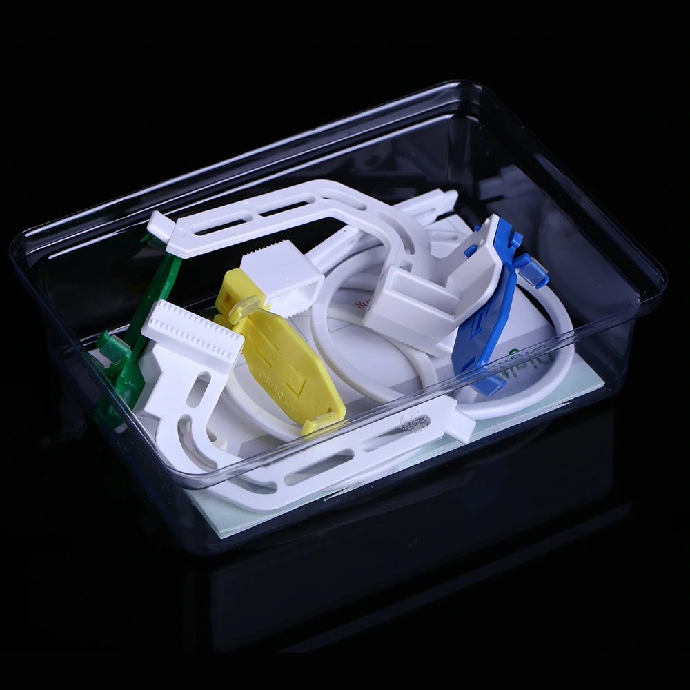 Goedkoop Tandheelkundige Houder 3 Stks set Dental Dentsply Digitale X Ray Film Sensor Klepstandsteller Houder Locator Tandarts Lab Instrument