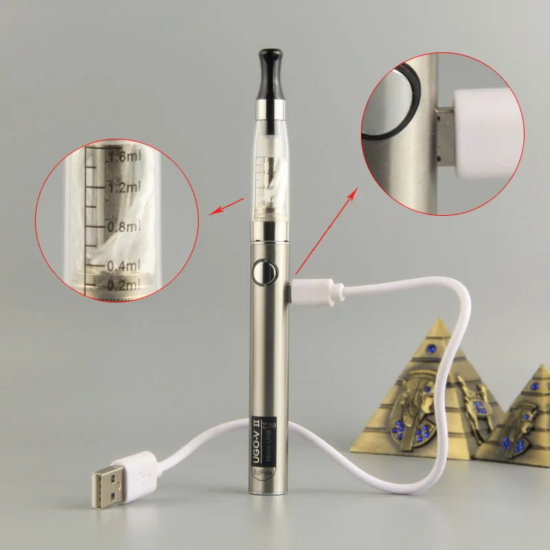 UGO V II батарея cigarro eletronico vaporizador с ce4 испаритель Vape Kit ugo v2 smoke vape pen батареей 510|Батареи