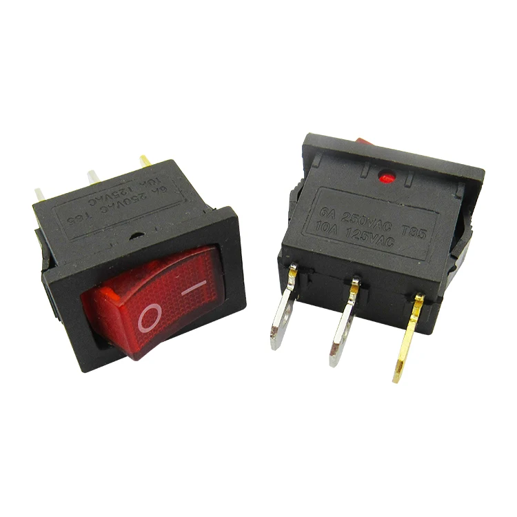 The boat shaped rocker switch power switch with lamp tripod 3 feet 2