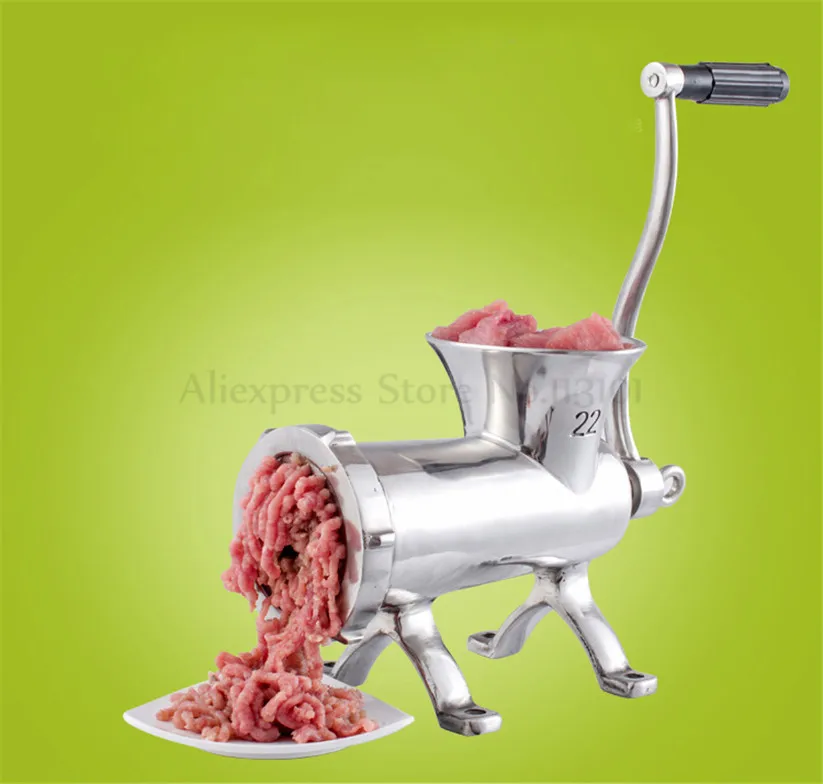

Quality 22# Stainless Steel Heavy Duty Meat Grinder Blade Cutter Sausage Maker Hand Operated Table Crank Tool