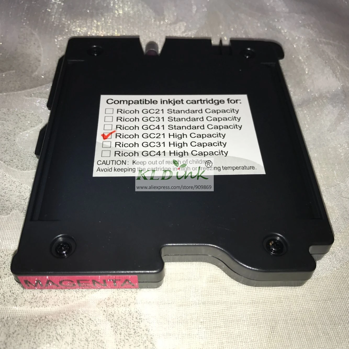 GC21MH GC21H совместимые чернила Geljet [Пигментные чернила] чернильный картридж для