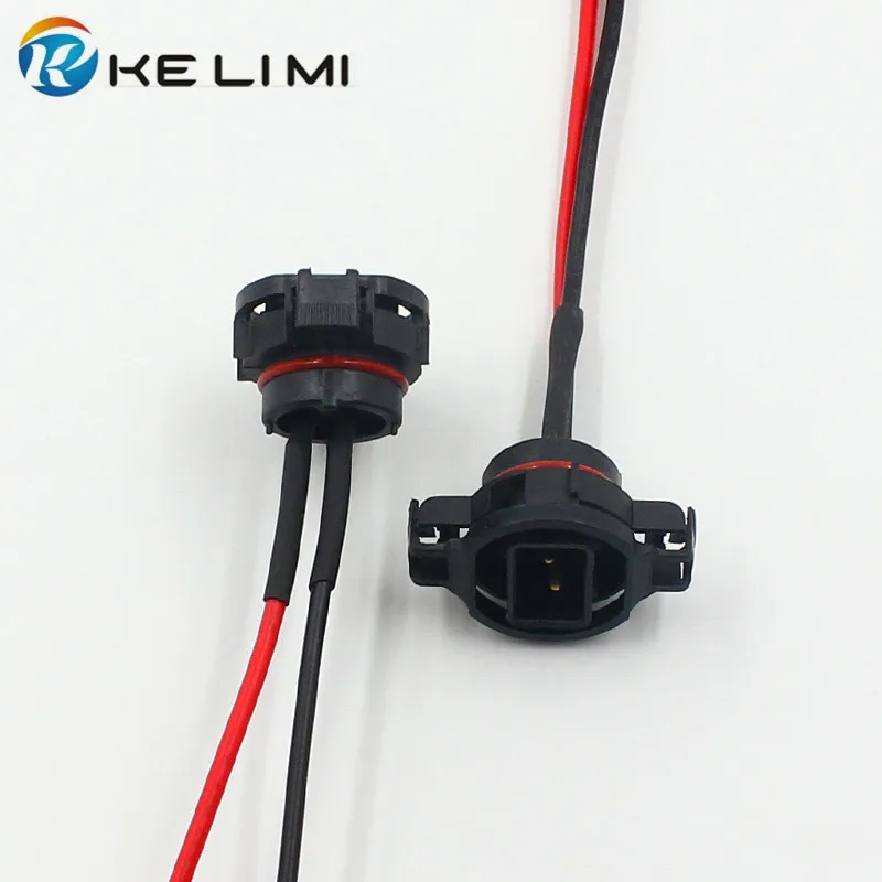 KE LI MI 2x штырьковый/гнездовой разъем H16 5202 5201 PSX24W сменный Автомобильный