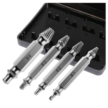 

Damaged Screw Extractor Tool and Broken Bolt Extractor Set
