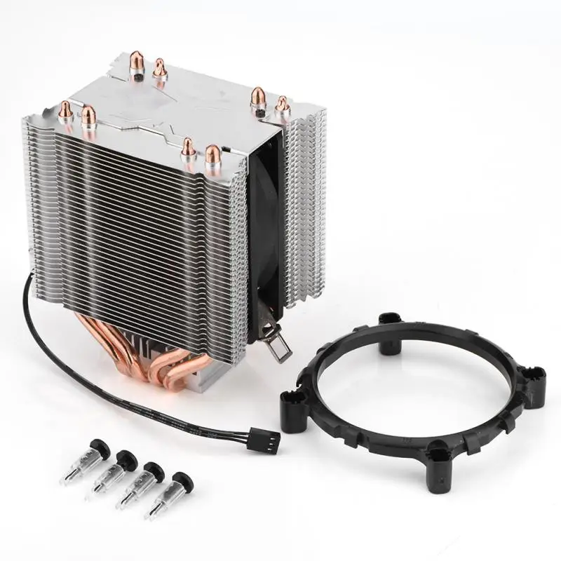 

4 Heatpipe CPU Heat Pipe Radiator Quiet 3pin CPU Cooler Heatsink for Intel LGA775 / 1150/1151/1155/1156 for AMD 2/3 Fan Cooling