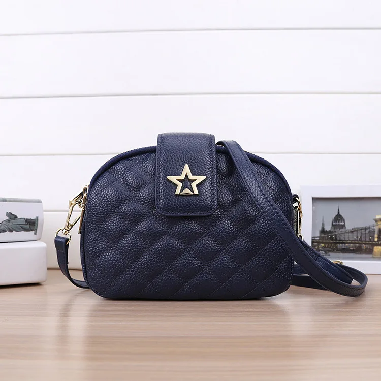 Women genuine leather messenger bag 24