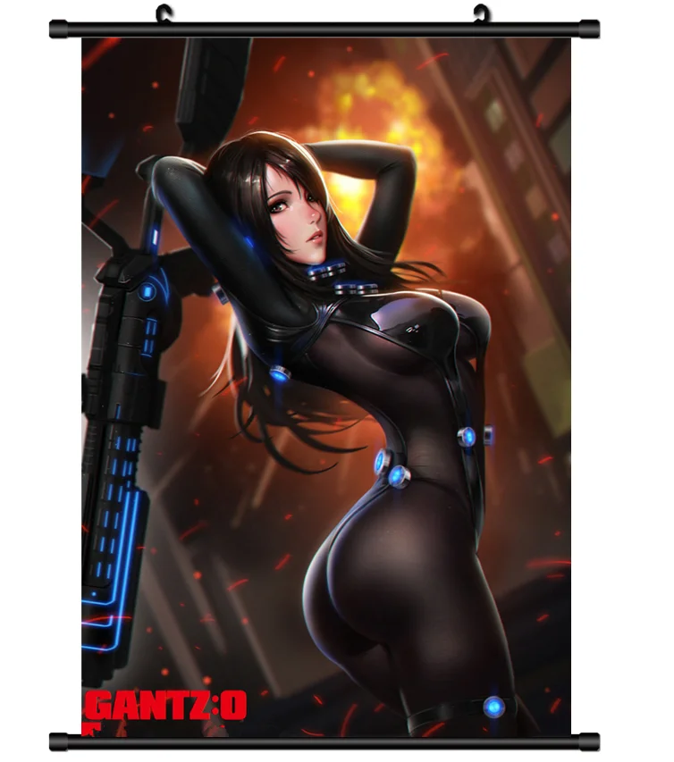 

Anime Poster Gantz Shimohira Reika Anime Manga Home Decor Poster Wall Scroll