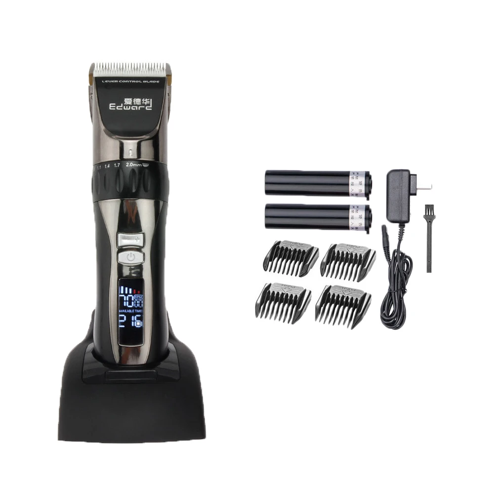 Hair Trimmer Electricity/Battery Hair Clipper LED Display Screen