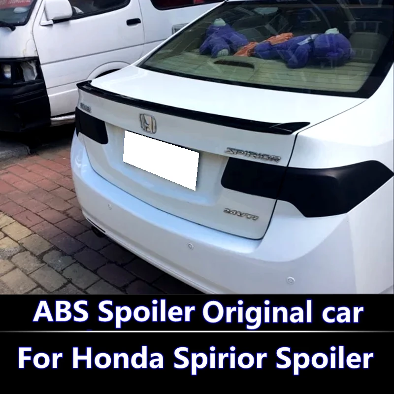 Для 2009-2014 Honda Spirior acura TSX Спойлер ABS Материал заднее крыло автомобиля праймер цвет
