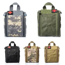 Открытый водонепроницаемый дорожный аптечка ткань Оксфорд тактический поясной пакет Кемпинг альпинистская сумка черная экстренная ситуация