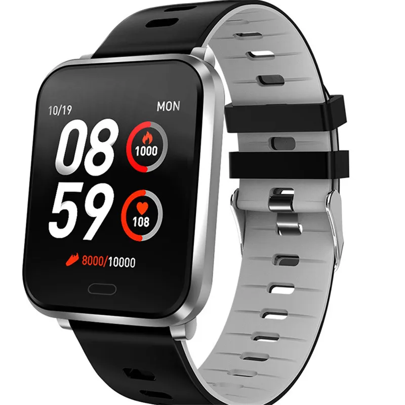 

K10 Smart Watch IP68 Waterproof Sports Activity Tracker Heart Rate Monitor Blood Pressure Smartwatch Montre Connect Android IOS