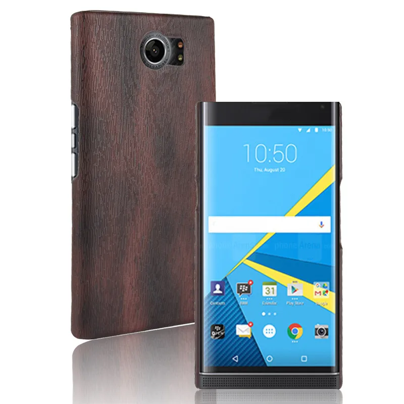 Кожаный чехол с изображением деревянного зерна для Blackberry Priv Q30 Q20 Keyone Mercury dtek70