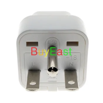 

5 X Universal World to North American US NEMA 6-15P Electrical Plug Adapter convert UK/EU/US/AU/China/Japan....White Color