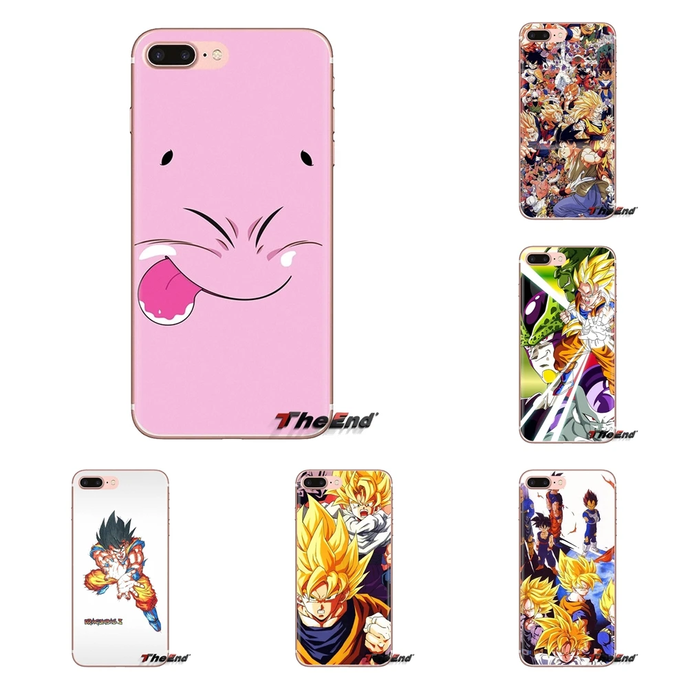 Dragon Ball GT Goku Super Saiyan TPU Transparent Cases For Samsung Galaxy S3 S4 S5 Mini S6 S7 Edge S8 S9 S10 Plus Note 3 4 5 8 9 |