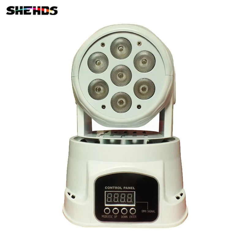 

White 14 channels LED Mini Moving Head Wash 7x12w RGBW/DJ Equipment Power Mini Moving Light 7x12w Wash