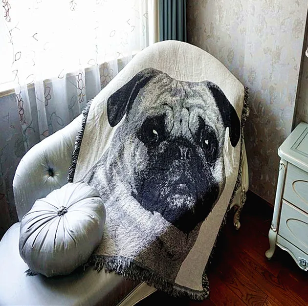 

High Quality Vintage Thick Blanket Multipurpose Double-sided Wall Tapestry Sofa Towel Bed Cover Carpet Tablecloths Quilts