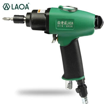 Cheap LAOA 8HP Self-locking Design Pneumatic Screwdriver Hand Air Screwdriver Original In Taiwan