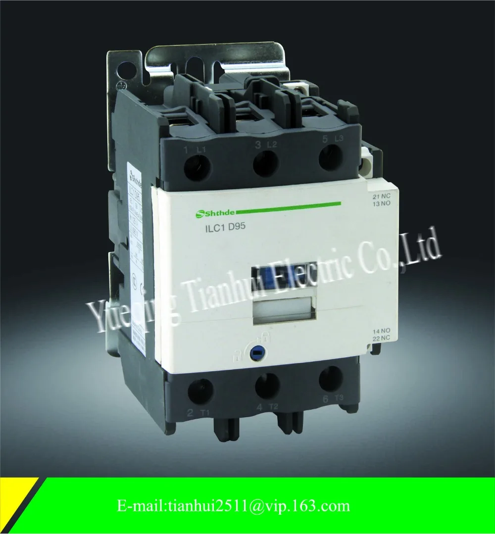 

tianhui elecric shthde brand ILC1-D95 220v 50/60hz 3phase ac contactor