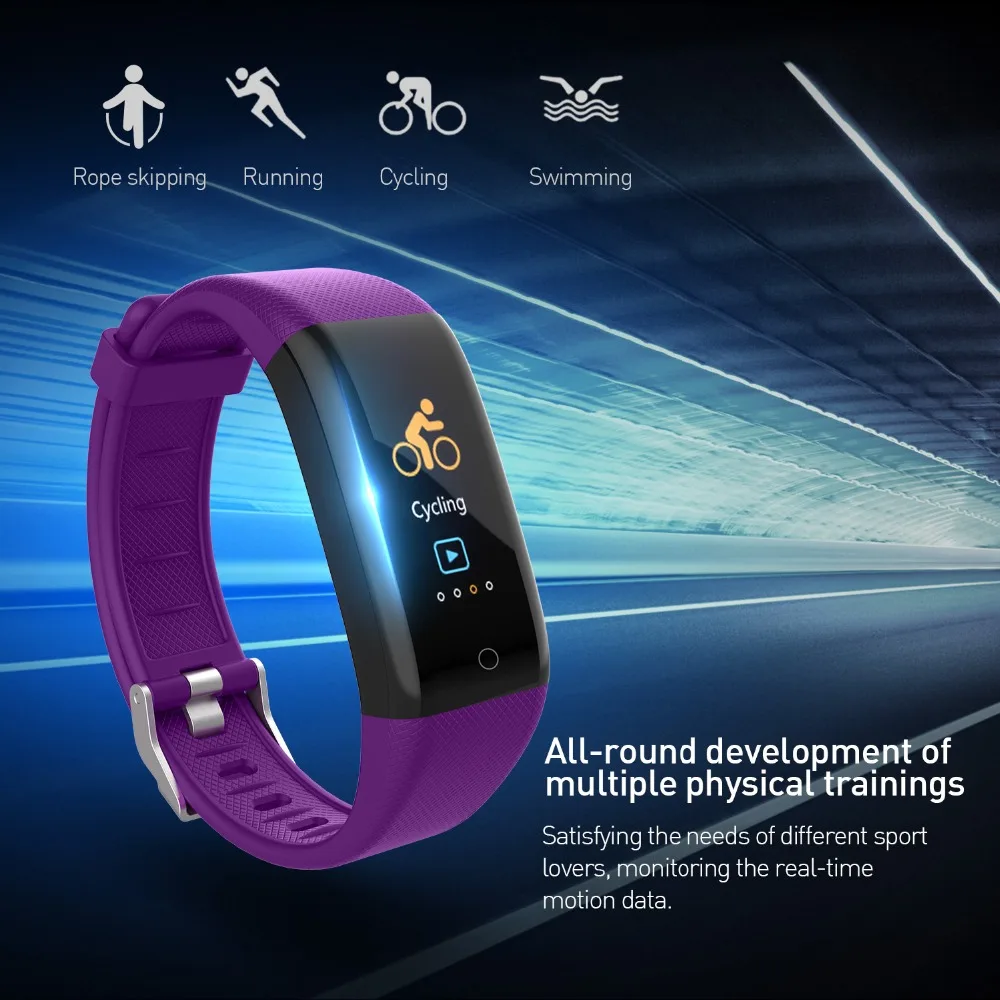 T10 smart watch IP68 waterproof heart rate fitness tracker wearable device for Android IOS swim smart wristband PK B05 ID115 Y5