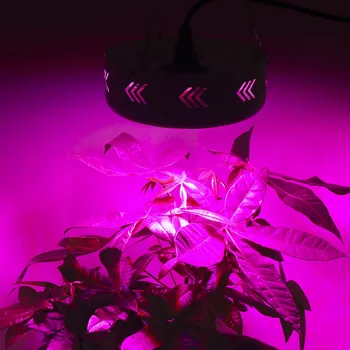 

[Seven Neon]UFO 216W LED Grow Light 72X3W LEDs Full Spectrum Grow Box 410-730nm For Indoor Plants/Flower with Very High Yield