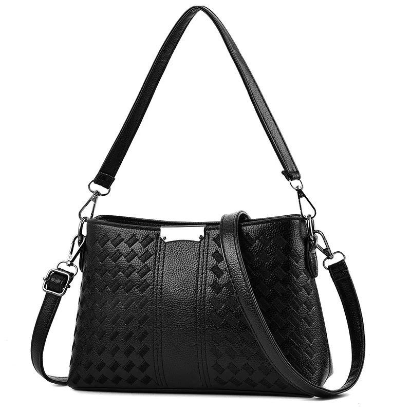 

New Soild Color Embroidered Handbags, Women Messenger Bag, Mothers Shoulder Bag For Gift