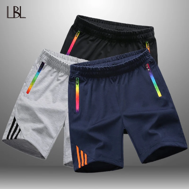 

LBL 3 Piece Casual Shorts Men Summer Boardshorts Man Breathable Mens Shorts Sportswear Short Sweatpants Male Beach Shorts Homme