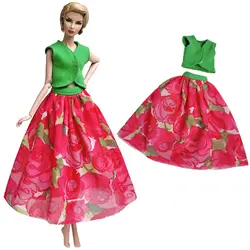 NK новейшее платье для танцев куклы одежда ручной работы для вечеринки модное платье для куклы Барби аксессуары детские игрушки подарок для